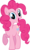 Size: 1129x1882 | Tagged: safe, artist:snapshopvisuals, pinkie pie, earth pony, pony, g4, female, looking at you, open mouth, raised hoof, simple background, solo, transparent background, vector