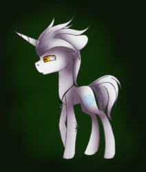 Size: 1360x1603 | Tagged: safe, artist:melodysweetheart, pony, male, medibang paint, ponified, silver the hedgehog, solo, sonic the hedgehog (series)