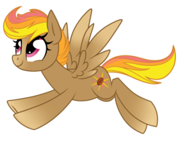 Size: 1024x819 | Tagged: safe, artist:kellythedrawinguni, oc, oc only, oc:mocha sunrise, pegasus, pony, female, mare, simple background, solo, transparent background