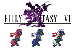 Size: 260x200 | Tagged: safe, artist:rydelfox, filly fantasy vi, pixel art, sprite