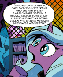 Size: 324x393 | Tagged: safe, edit, idw, radiant hope, starlight glimmer, g4, spoiler:comic, destiny, dialogue, female, solo