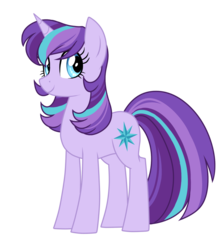 Size: 1024x1165 | Tagged: safe, artist:azure-art-wave, oc, oc only, oc:starswirl, pony, unicorn, female, mare, offspring, parent:flash sentry, parent:twilight sparkle, parents:flashlight, simple background, solo, transparent background