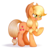 Size: 925x923 | Tagged: safe, artist:pony-ellie-stuart, applejack, g4, blushing, female, raised hoof, simple background, solo, transparent background