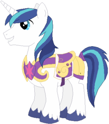 Size: 352x402 | Tagged: safe, artist:ra1nb0wk1tty, shining armor, pony, unicorn, g4, male, simple background, solo, white background