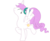 Size: 4400x3610 | Tagged: safe, artist:garythegriffon, princess celestia, alicorn, pony, g4, ^^, eyes closed, female, high res, mare, pink-mane celestia, raised hoof, simple background, solo, spread wings, transparent background, wings, younger