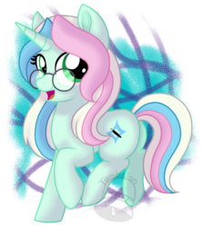 Size: 713x800 | Tagged: safe, artist:tambelon, oc, oc only, oc:wish list, pony, unicorn, female, glasses, mare, simple background, solo, transparent background, watermark