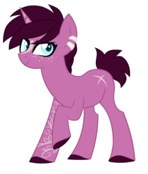 Size: 1433x1685 | Tagged: safe, artist:azure-art-wave, oc, oc only, oc:ivory rose, pony, unicorn, female, mare, simple background, solo, transparent background