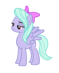 Size: 4063x5000 | Tagged: safe, artist:3luk, flitter, pegasus, pony, g4, absurd resolution, female, mare, simple background, solo, transparent background, unamused, vector