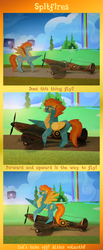 Size: 1600x3875 | Tagged: safe, artist:malte279, spitfire, pegasus, pony, g4, clothes, collage, model plane, namesake, origami, supermarine spitfire, uniform, wonderbolts, wonderbolts uniform