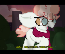 Size: 1173x970 | Tagged: safe, artist:thefanficfanpony, svengallop, g4, caption, fake screencap, letterboxing, male, solo