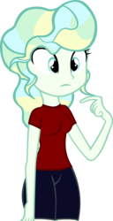Size: 2420x4728 | Tagged: safe, artist:ironm17, vapor trail, equestria girls, g4, clothes, equestria girls-ified, female, high res, shirt, shorts, simple background, solo, t-shirt, transparent background, vector