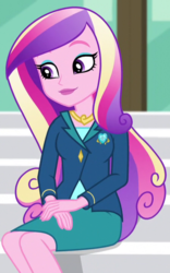 Size: 448x719 | Tagged: safe, screencap, dean cadance, princess cadance, equestria girls, g4, my little pony equestria girls: friendship games, cropped, female, solo