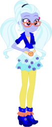 Size: 232x557 | Tagged: safe, artist:ra1nb0wk1tty, sugarcoat, equestria girls, g4, clothes swap, female, simple background, solo, white background