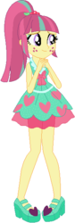 Size: 194x578 | Tagged: safe, artist:ra1nb0wk1tty, sour sweet, equestria girls, g4, bowtie, clothes swap, cute, female, freckles, heart, high heels, simple background, solo, white background