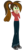 Size: 538x1105 | Tagged: dead source, safe, artist:wubcakeva, oc, oc only, oc:cupcake slash, equestria girls, g4, clothes, delighted, equestria girls-ified, green eyes, happy, hoodie, open mouth, pants, possessed, simple background, solo, sweater, transparent background