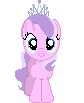 Size: 84x103 | Tagged: safe, artist:onil innarin, derpibooru exclusive, diamond tiara, g4, c:, female, filly, looking at you, pixel art, simple background, smiling, solo, transparent background