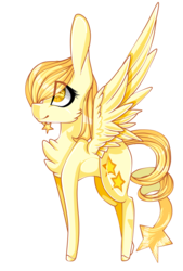 Size: 909x1345 | Tagged: safe, artist:symphstudio, oc, oc only, oc:lota stars, pegasus, pony, chest fluff, female, mare, simple background, solo, transparent background