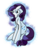 Size: 1500x2000 | Tagged: safe, artist:stereo-of-the-heart, rarity, pony, g4, female, sitting, solo