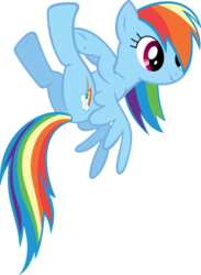 Size: 7329x10001 | Tagged: safe, artist:mumepr, rainbow dash, pegasus, pony, g4, absurd resolution, female, hair over one eye, simple background, solo, transparent background, vector