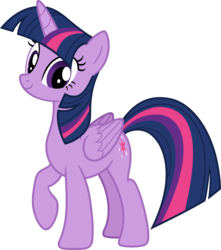 Size: 5557x6300 | Tagged: dead source, safe, artist:pink1ejack, twilight sparkle, alicorn, pony, celestial advice, g4, absurd resolution, female, looking at you, mare, simple background, smiling, solo, transparent background, twilight sparkle (alicorn), vector