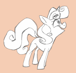 Size: 4500x4300 | Tagged: safe, artist:cloudyhills, sweetie belle, g4, absurd resolution, sketch