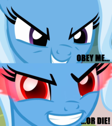 Size: 1280x1436 | Tagged: safe, edit, edited screencap, screencap, trixie, pony, unicorn, g4, magic duel, female, mare, meme