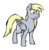 Size: 1784x1820 | Tagged: safe, artist:strangiesleepy, derpy hooves, pegasus, pony, g4, female, mare, simple background, solo