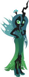 Size: 321x840 | Tagged: dead source, safe, artist:ra1nb0wk1tty, queen chrysalis, equestria girls, g4, clothes, dress, equestria girls-ified, female, high heels, holes, shoes, simple background, solo, white background