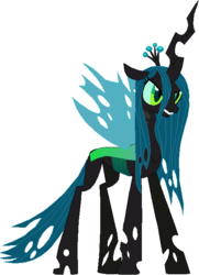 Size: 480x662 | Tagged: dead source, safe, artist:ra1nb0wk1tty, queen chrysalis, changeling, changeling queen, g4, female, simple background, solo, white background