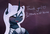 Size: 1280x880 | Tagged: safe, artist:magnaluna, princess luna, alicorn, pony, g4, alternate design, blushing, bust, curved horn, cute, dialogue, ear fluff, eyes closed, fangs, female, fluffy, heart, hooves together, horn, lunabetes, mare, open mouth, smiling, solo, thank you, tumblr, white hair, white-haired luna