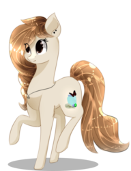 Size: 1631x2129 | Tagged: safe, artist:php146, oc, oc only, earth pony, pony, eye clipping through hair, female, mare, raised hoof, raised leg, simple background, solo, transparent background