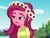 Size: 634x480 | Tagged: safe, screencap, gloriosa daisy, equestria girls, g4, my little pony equestria girls: legend of everfree, female, flower, glorio-sad daisy, sad, solo