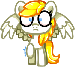 Size: 1000x900 | Tagged: safe, artist:amberpone, oc, oc only, pegasus, pony, commission, female, front view, mare, original character do not steal, simple background, solo, transparent background, wings