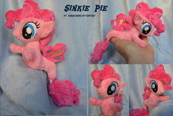 Size: 3872x2592 | Tagged: safe, artist:baraka1980, pinkie pie, seapony (g4), g4, my little pony: the movie, high res, irl, photo, plushie, seaponified, seapony pinkie pie, solo, species swap