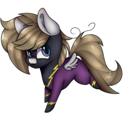 Size: 4200x4200 | Tagged: safe, artist:yeadatchantilly, oc, oc only, oc:digital dusk, pegasus, pony, absurd resolution, clothes, costume, male, shadowbolts costume, simple background, solo, stallion, transparent background