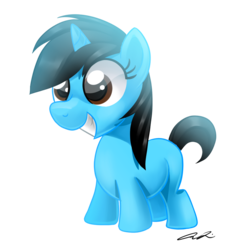 Size: 873x874 | Tagged: safe, artist:iheartjapan789, oc, oc only, oc:andrea, pony, unicorn, female, filly, simple background, solo, transparent background