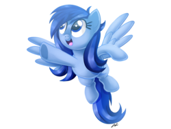 Size: 1400x1050 | Tagged: safe, artist:iheartjapan789, oc, oc only, oc:lunari, pegasus, pony, female, flying, mare, simple background, solo, transparent background