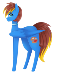 Size: 2207x2918 | Tagged: safe, artist:bonniebatman, oc, oc only, pegasus, pony, female, high res, mare, simple background, solo, transparent background