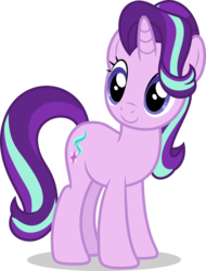 Size: 7000x9191 | Tagged: safe, artist:luckreza8, starlight glimmer, pony, unicorn, celestial advice, g4, absurd resolution, cute, female, glimmerbetes, mare, simple background, smiling, solo, transparent background, vector