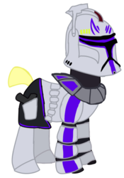 Size: 506x722 | Tagged: safe, artist:ripped-ntripps, pony, captain rex, clone, clone trooper, clone wars, ponified, simple background, solo, star wars, transparent background