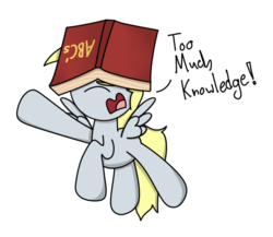 Size: 643x557 | Tagged: safe, artist:techreel, derpy hooves, pegasus, pony, g4, book, female, mare, simple background, solo, transparent background