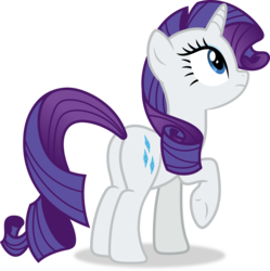 Size: 4039x4048 | Tagged: safe, artist:tortya, rarity, pony, unicorn, g4, the saddle row review, absurd resolution, butt, female, looking up, mare, plot, raised hoof, simple background, solo, transparent background, vector