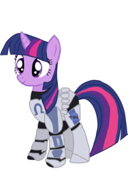 Size: 768x1024 | Tagged: safe, artist:ripped-ntripps, twilight sparkle, pony, unicorn, g4, clone trooper, clone wars, clothes, cosplay, costume, star wars