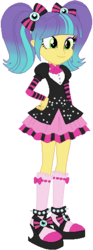 Size: 211x567 | Tagged: safe, artist:ra1nb0wk1tty, pixel pizazz, equestria girls, g4, female, simple background, solo, white background