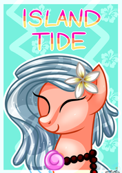 Size: 1100x1550 | Tagged: safe, artist:iheartjapan789, oc, oc only, original species, pond pony, pony, eyes closed, female, mare, solo