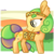 Size: 1430x1420 | Tagged: safe, artist:amberpone, oc, oc only, bat pony, gecko, pony, animal costume, bat eyes, clothes, costume, digital art, ear fluff, eyebrows, fanart, female, gray eyes, green mane, long tail, mane, mare, orange fur, original art, original character do not steal, paint tool sai, painttoolsai, purple mane, shading, sky, smiling, tail, teenager