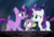 Size: 1280x866 | Tagged: safe, rarity, spike, twilight sparkle, alicorn, dragon, pony, g4, twilight's kingdom, psyga's alternate pony scenes, twilight sparkle (alicorn)