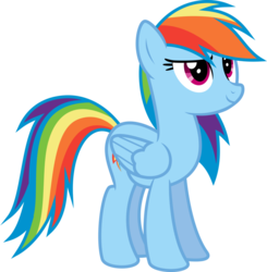 Size: 885x902 | Tagged: safe, artist:missbeigepony, rainbow dash, pony, g4, .svg available, backwards cutie mark, female, simple background, solo, transparent background, vector