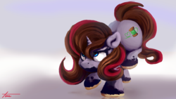 Size: 4000x2250 | Tagged: safe, artist:thefloatingtree, oc, oc only, oc:kiri spindle, pony, unicorn, solo