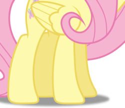 Size: 2989x2584 | Tagged: dead source, safe, artist:teentitansfan201, edit, vector edit, fluttershy, pony, g4, cropped, female, high res, hooves, legs, pictures of legs, simple background, solo, transparent background, vector